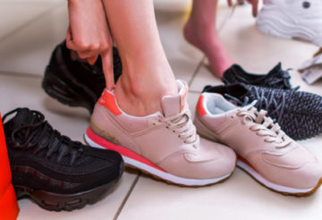 Baskets à la mode