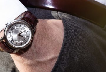 porter une montre de luxe